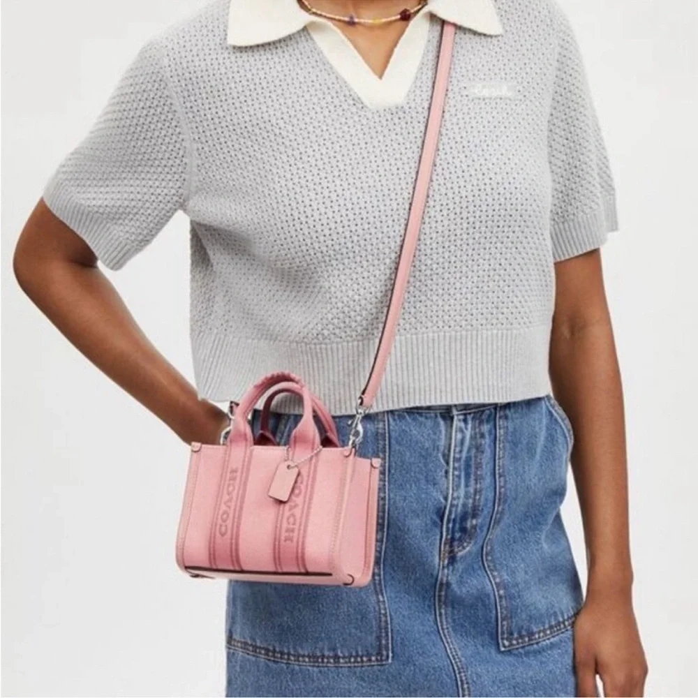 COACH Smith Light Blush Mini Tote cs618